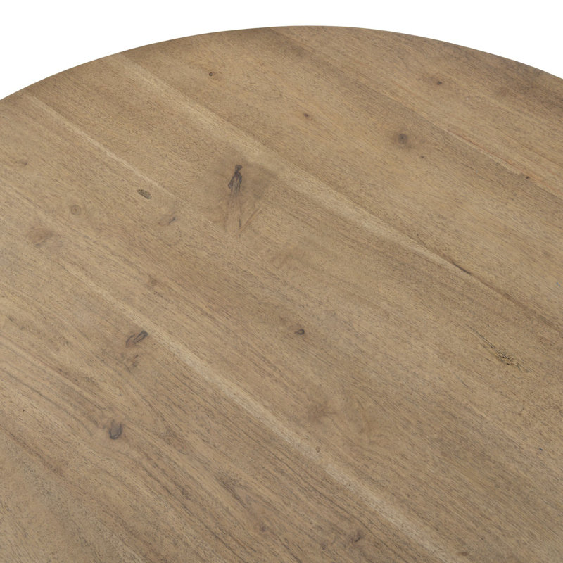 Barron Solid Wood End Table,  Light Mixed Reclaimed