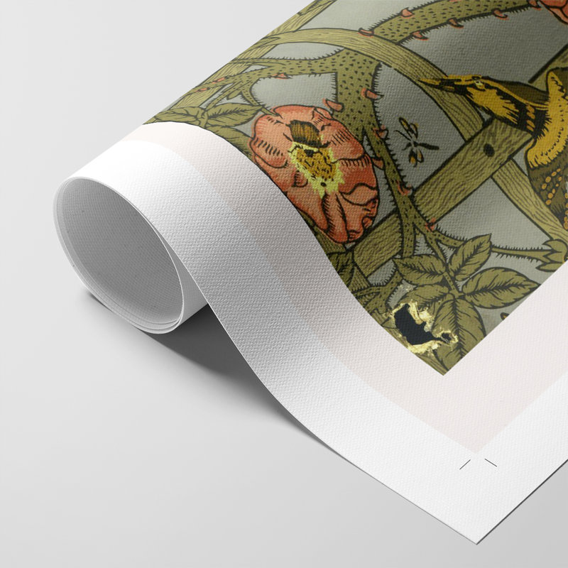 Impression rétro vintage XXXV - reproduction de toile seulement - non encadrée, H 48 po x l 32 po
