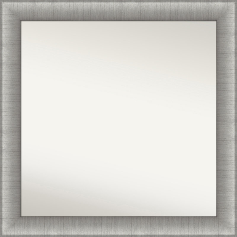 Flat Wall Mirror, 30.75" x 30.75"