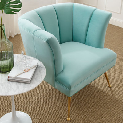 Modway Veronica Channel Tufted Performance Velvet Armchair by Modway