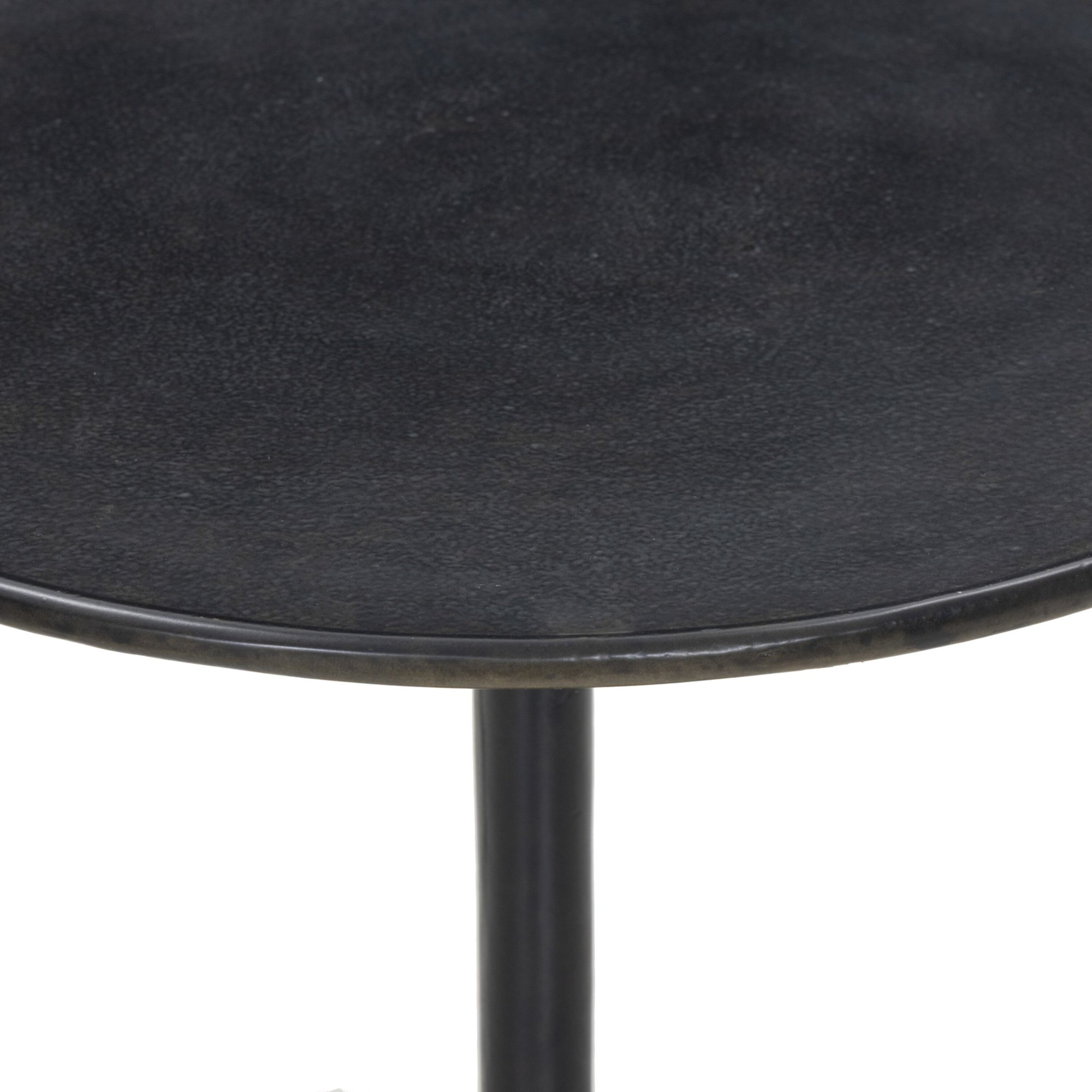 Aggie End Table, Black Antique