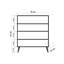 Aleshanee 4 -Door 4 -Shelf