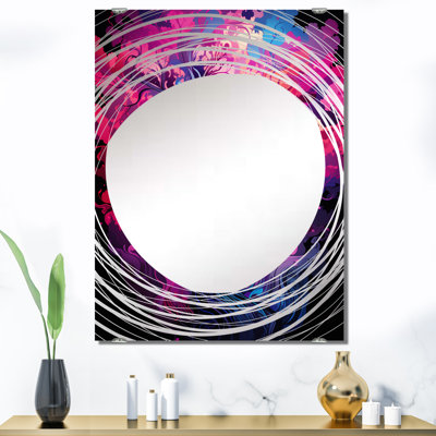 Miroir mural Fire Tree - Miroir mural MIR136570
