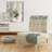 Seastar and Blue Sea Shell II - Nautical & Coastal Upholstered Slipper Chair