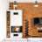 Solid Wood Wine Bottle Rack Walnut