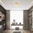 Bhagipuri Linen Blend Semi Flush Mount-1675814533-1675814531-1675814530