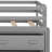 Loft Bed With Drawers And Shelf-2112633182