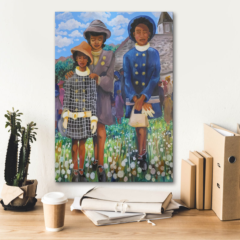  «Rocky Mountain Girls 1» par Janie McGee, art mural sur toile, 18 po x 26 po
