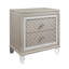 Table de chevet Cross Glam Champagne