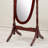 Traditional Queen Anna Style Wood Floor Cheval Mirror