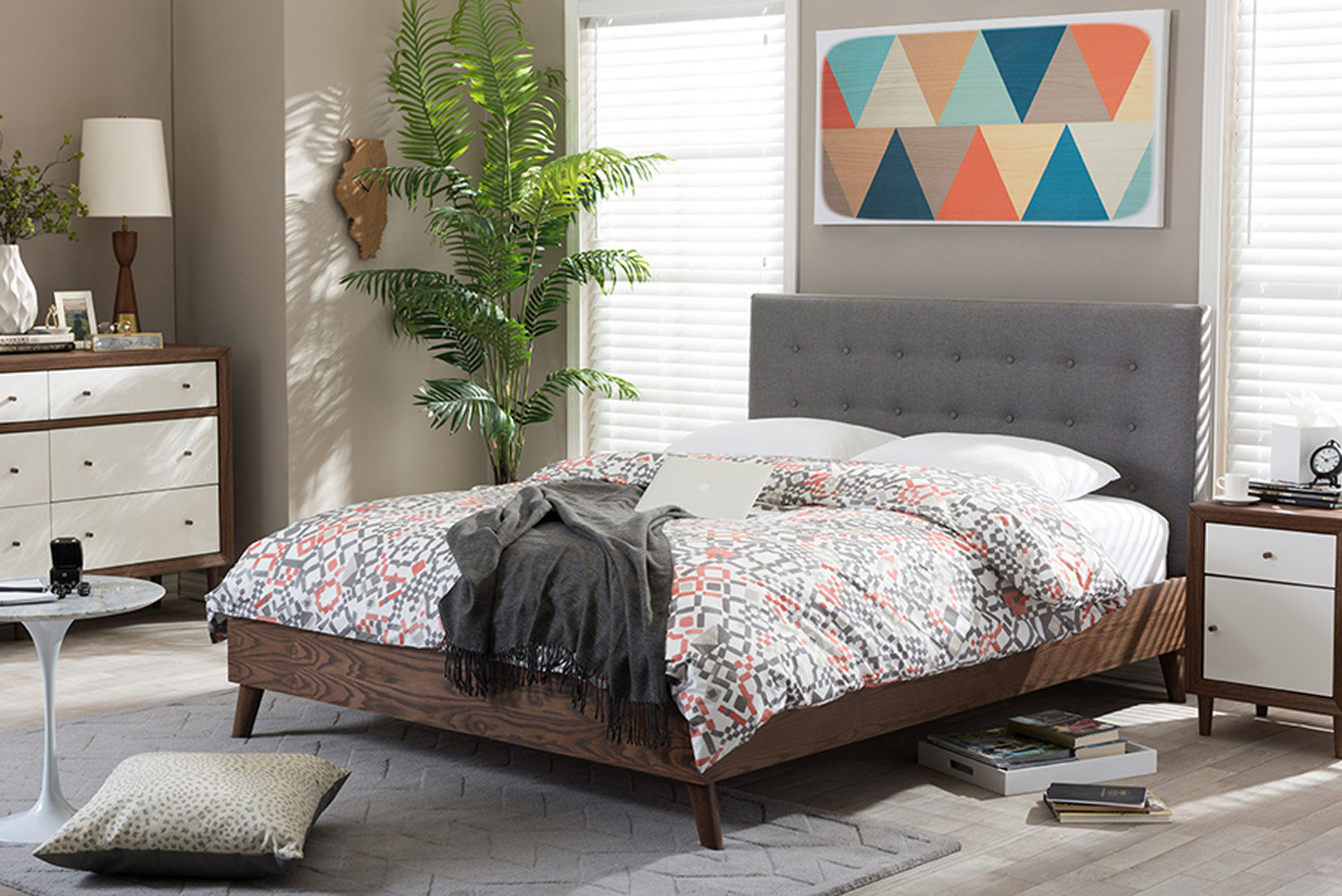 Trule Bonilla Upholstered Platforms Bed Wayfair