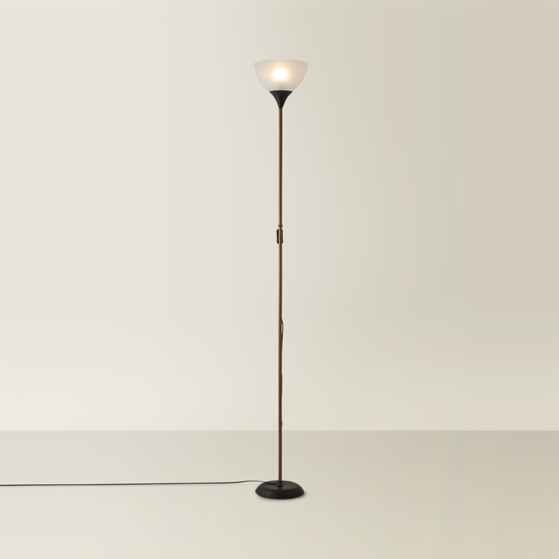Aysel 180cm Torchiere Floor Lamp, Yes, Copper