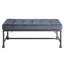 Banc rembourré gris Brantley