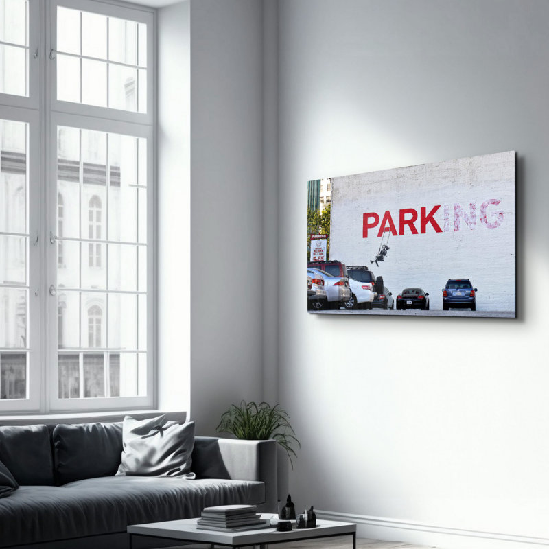 Élégante peinture murale en verre trempé de 13,8 po x 21,7 po | 100% verre trempé, épaisseur: 0,16 pouce | Imprimé UV pour des couleurs éclatantes | Parfait pour la décoration intérieure, le salon et les espaces de bureau
