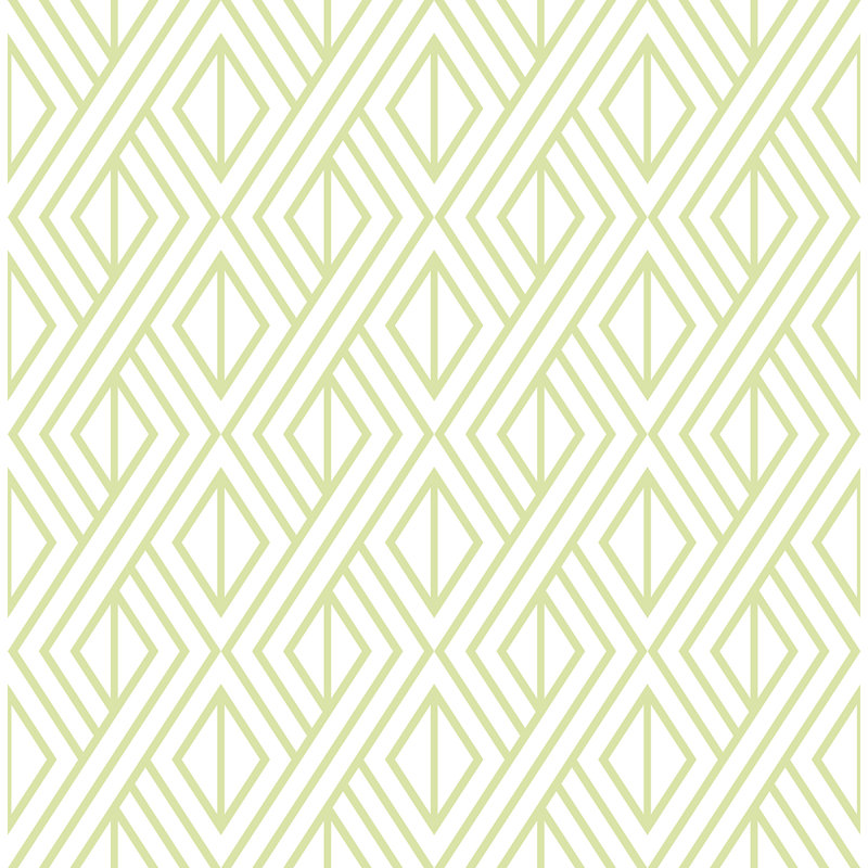 Rouleau de papier peint lisse L 33 po x l 20,5 po Bunel, Vert métallique