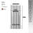 Double Walled Foldable Heavy Dury Accordion Doors-114722078-114722077