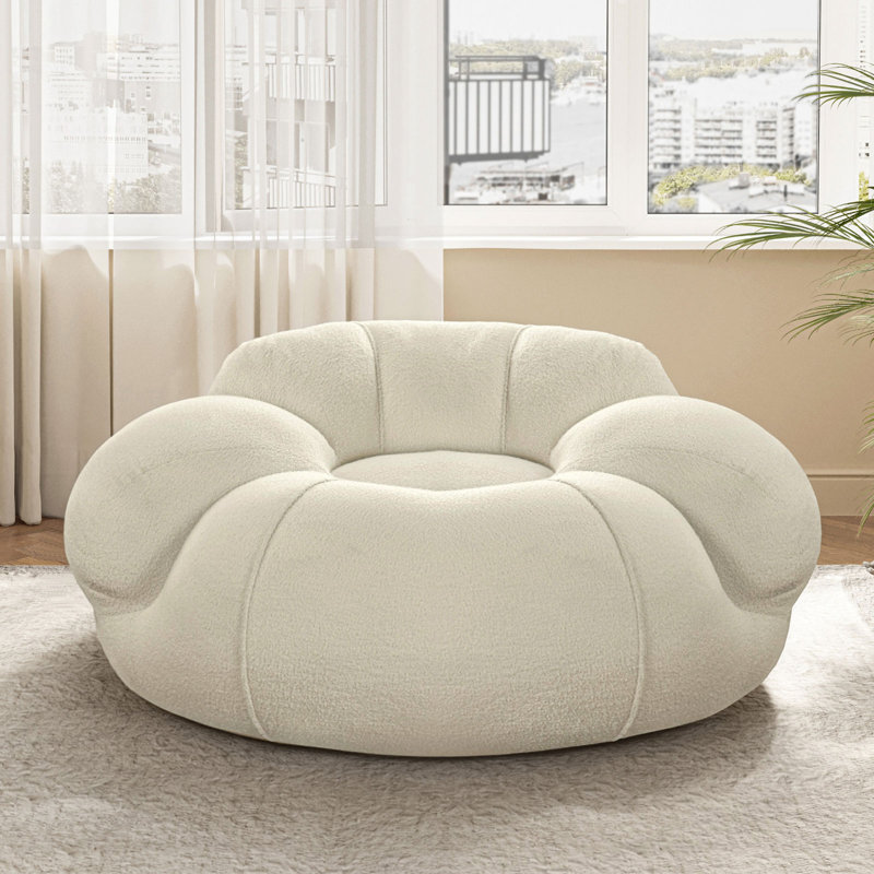 Fauteuil à billes en sherpa Cloud Fluffy, canapé, canapé