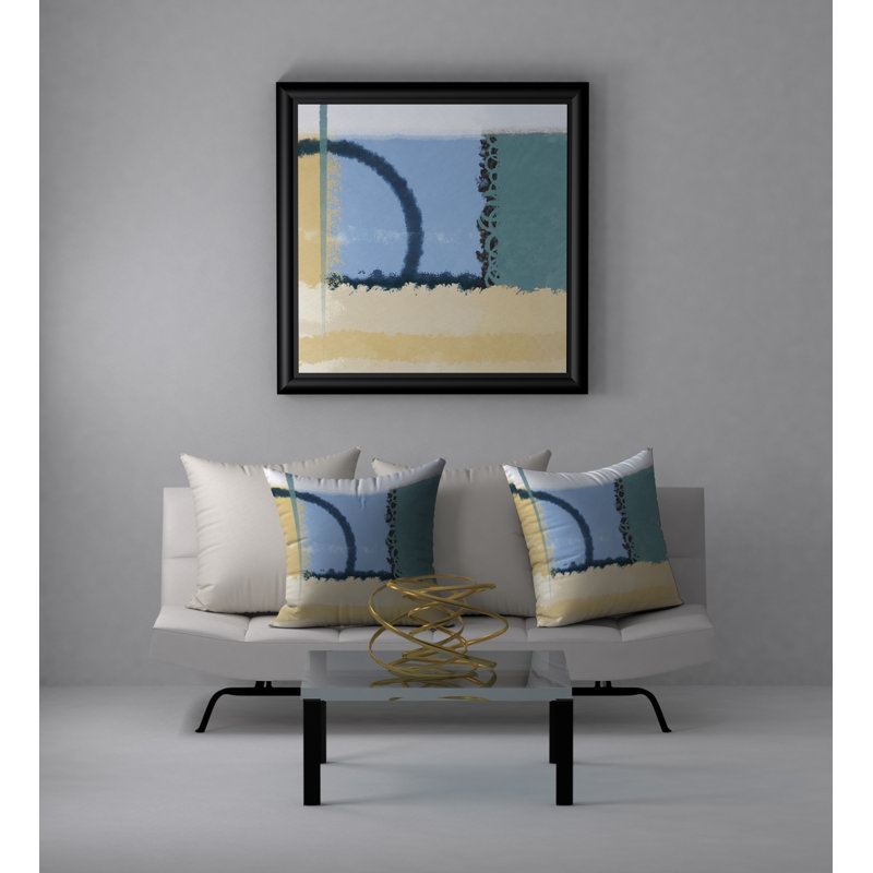 Reversible Throw Pillow, 24" x 24"