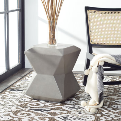 Arnoldine Concrete Accent Stool