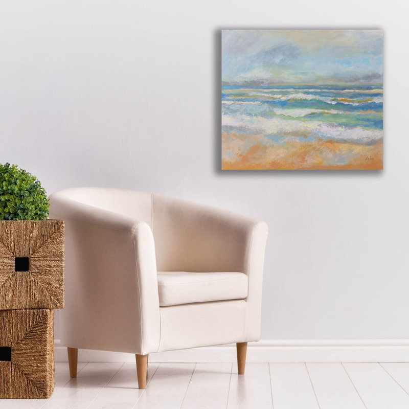 Toile épique Graffiti «Morning Surf» par Jeanette Vertentes, 16 po x 12 po, H 26 po x l 30 po x P 1,5 po