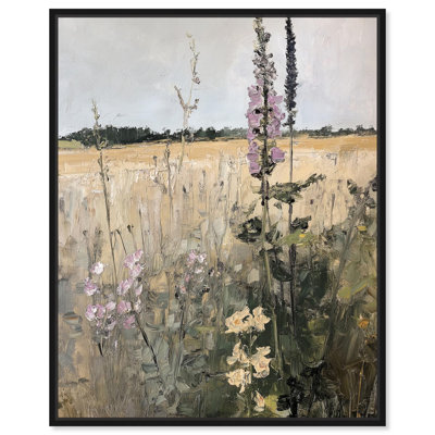«Flourish Field II Canvas Vintage Farmhouse» par Art Remedy