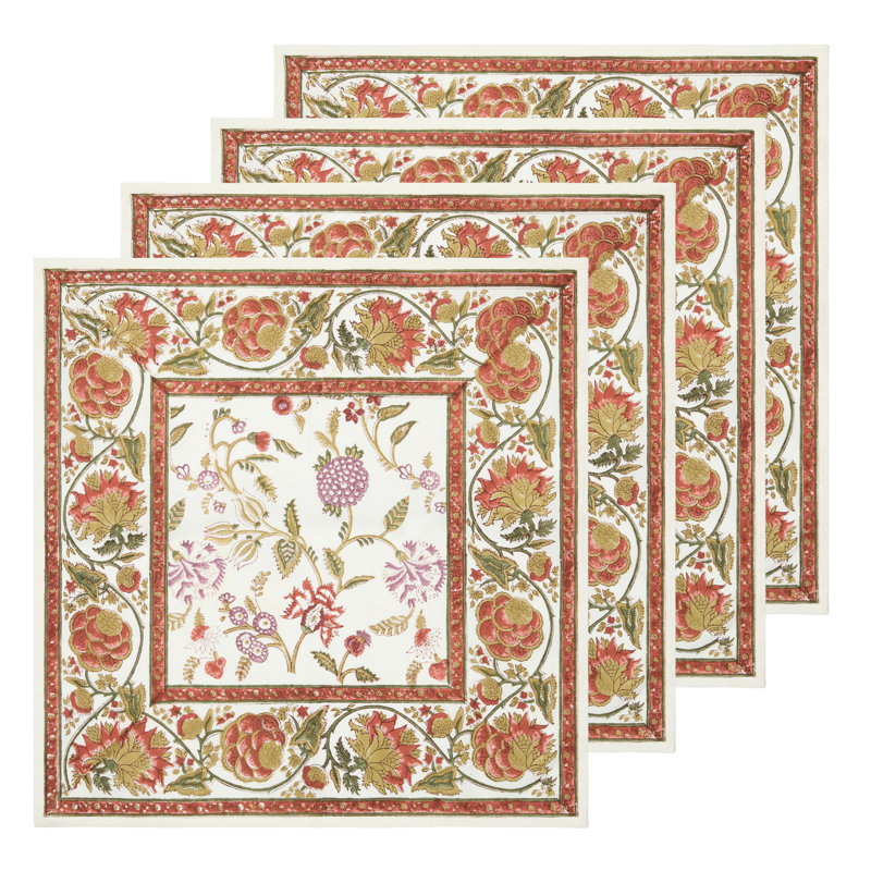 Louise 100% Cotton Square Napkins