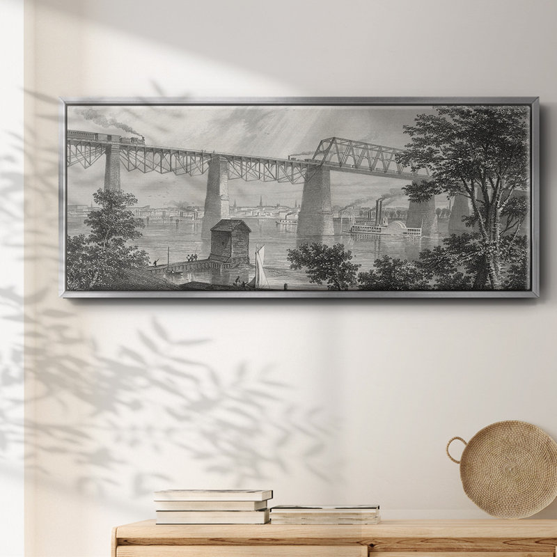 City of Louisville - Toile encadrée, H 8 po x l 20 po