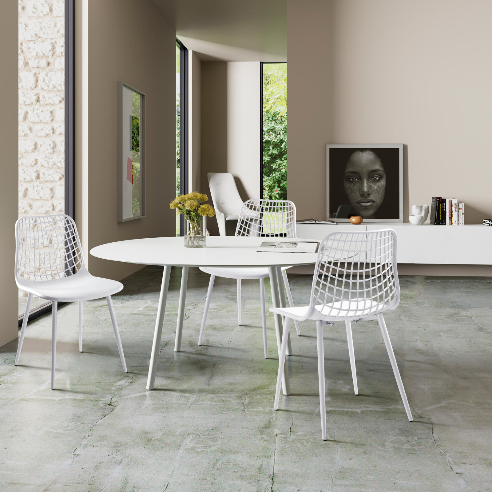Marais Side Chair, White