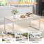 Rectangle Black Coffee Table With Tempered Glass-528199084