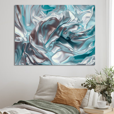 Silver Blue Dancing Colours