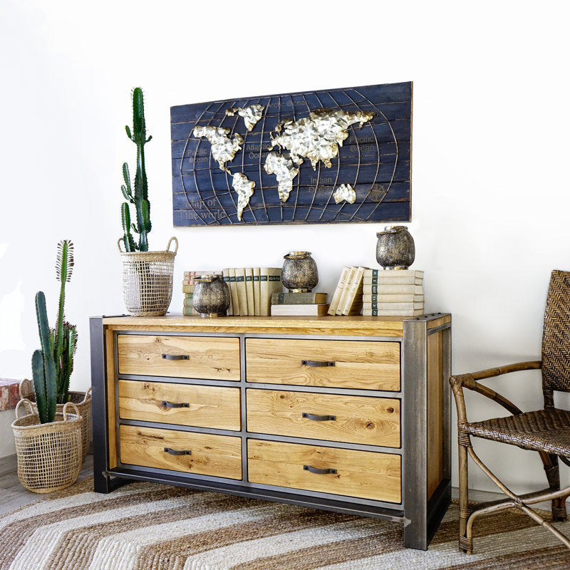 Nadia 150cm Solid Wood Sideboard
