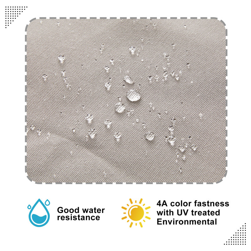 Outdoor 4'' Cushion Cover, Gray