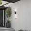 Panneau mural d'extérieur en argile flexible blanc 4 pi x 8 pi White Travertine-134274518