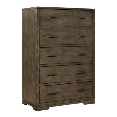 Hanalei 5-Drawer Contemporary Wood Chest