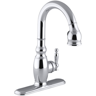 Vinnata Pull Down Bar Faucet with MasterClean