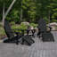 Mountain Bluff Adirondack Chair with Ottoman-506379045