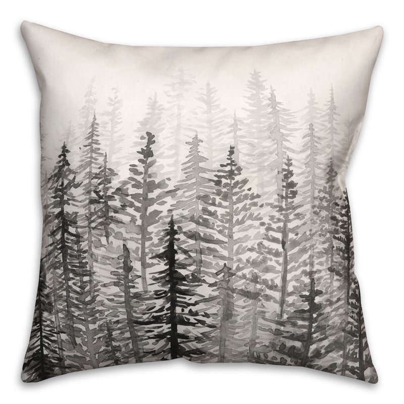 Housse de coussin carré Wani, H 20 po x l 20 po x P 1,5 po