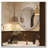 Ornate Round Wall Mirror