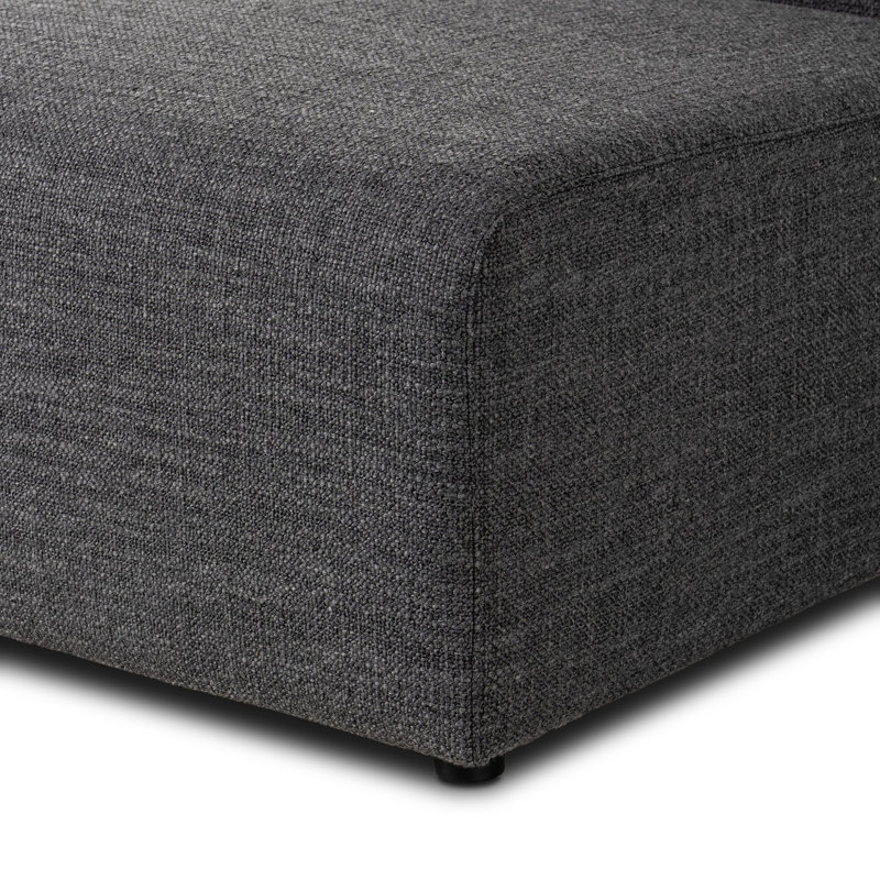 Lawndale Armless PC-Saxon Charcoal