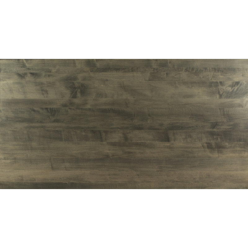 Maple Solid Wood Dining Table, 29" H x 80" W x 42" D, Natural