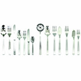 Sole 113 - Piece Stainless Steel Flatware Set - Service for 12