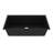 DeerValley 33" x 19" Rectangular Undermount Workstation Single Bowl Quartz Kitchen Sink with Accessories-117673509