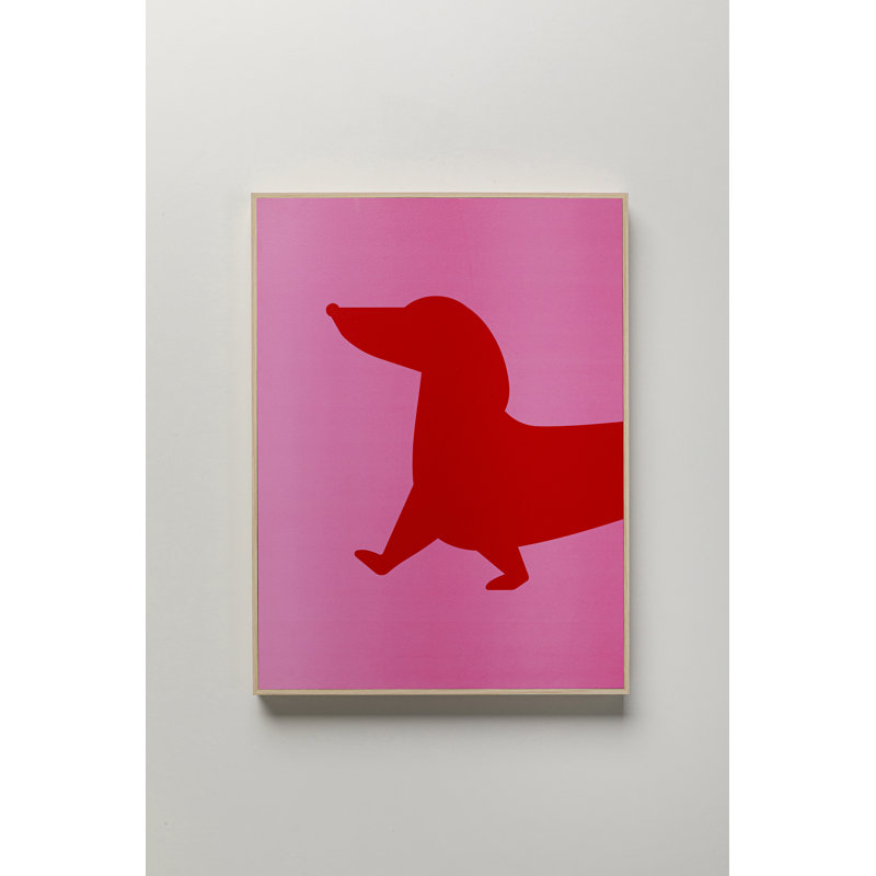 Dog Frankie Framed Picture (Set of 2)