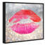 Marilyn's Kiss - Impression sur toile-51240070-51240075