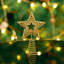 15cm Solid Colour Metal Astrology & Stars Tree Topper