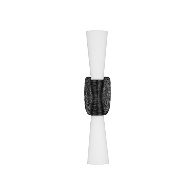 Burrows 2 - Light Wallchiere, Oil Rubbed Bronze