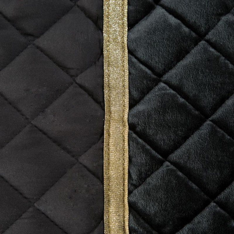 Primeaux Bedspread, Black