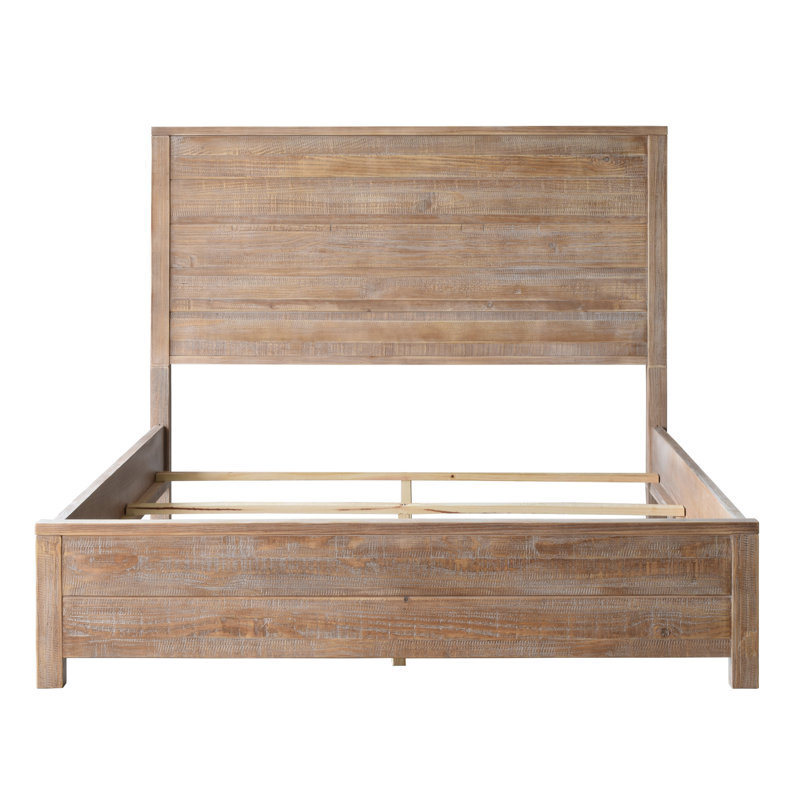 Montauk Bedroom Set, Driftwood, King, 4 Pcs: Bed, 2 Nightstands, Dresser