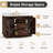 Juska 48" Warm Elm Freestanding Single Bathroom Vanity With Engineered Stone Top-933866592