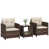Beige Cushion/Brown Frame selected